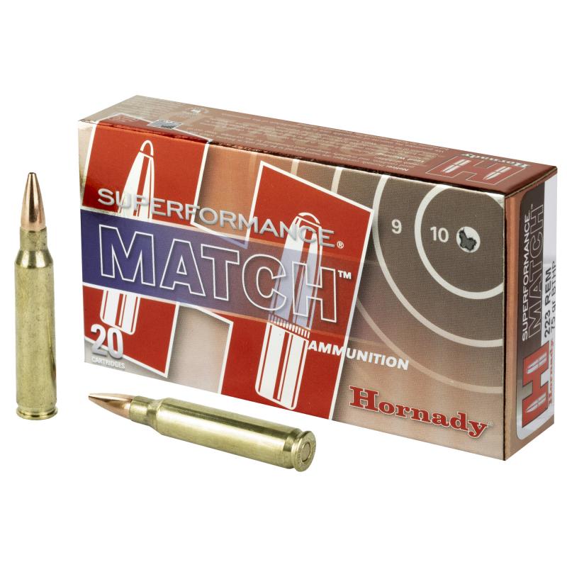 Superformance .223 Remington 75 Grain Boattail Hollow Point Match