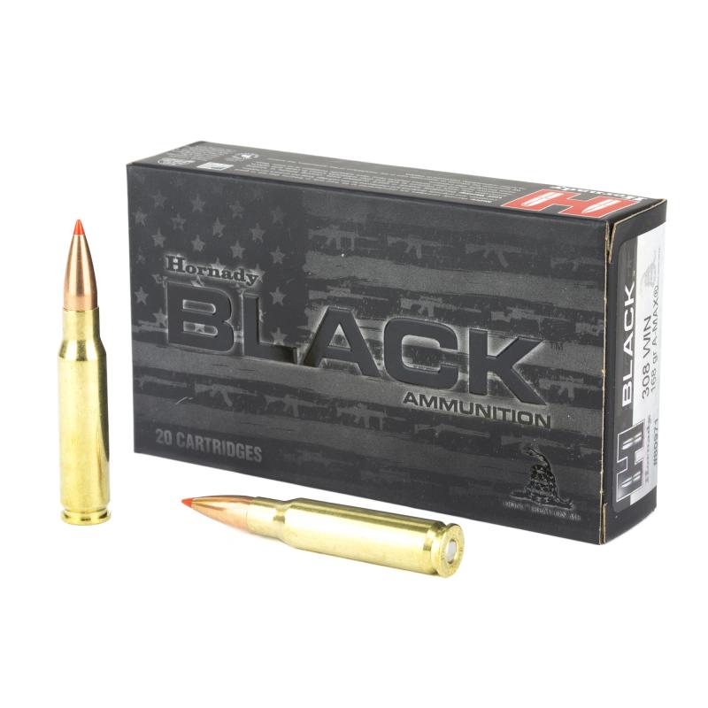 Black .308 Winchester 168 Grain A-Max
