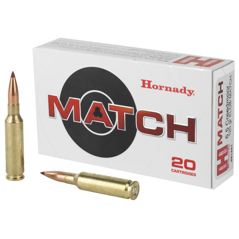 Match Rifle Ammunition |6.5mm Creedmoor 120 Grain ELD