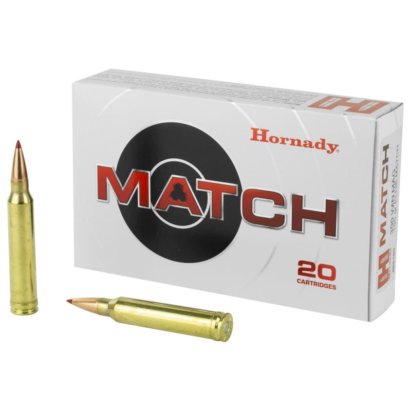 ELD Match |300 Winchester Magnum, 195 Grain, ELD Match, 20 Round Box 82180