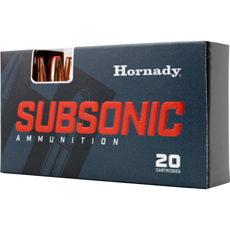 Subsonic, 450 Bushmaster, 395 Grain, Sub-X, 20 Round Box 82247