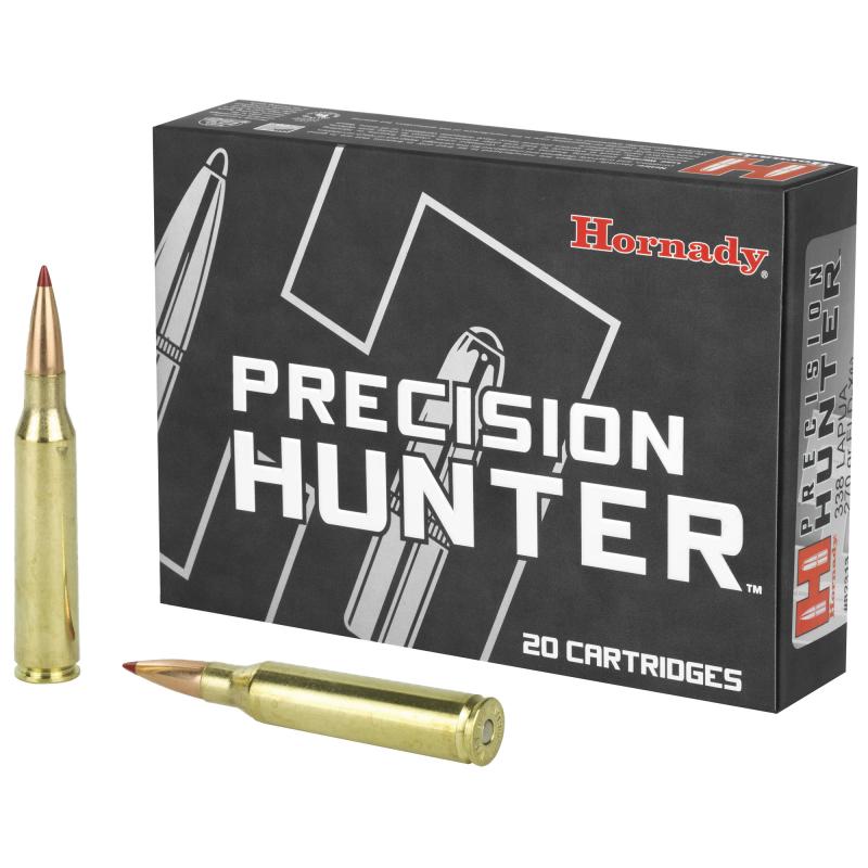 Precision Hunter, 338 Lapua, 270 Grain, ELD-X, 20 Round Box 82313