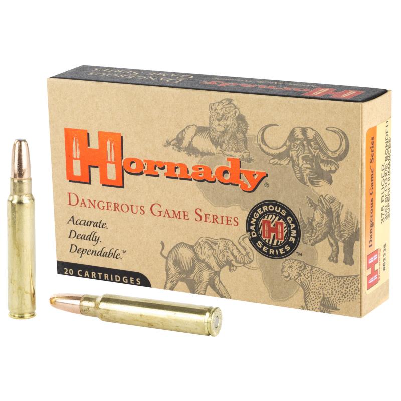 Dangerous Game, 375 Ruger, 300Gr, DGX Bonded, 20 Rounds Per Box 82336