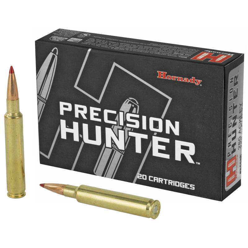 Precision Hunter, 280 Ackley Improved, 162 Grain, ELD-X, 20 Round Box 85586