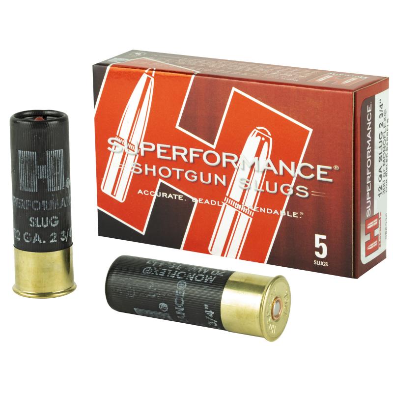 Superformance MonoFlex Slug 12 Gauge 2.75 Inch 1950 FPS 300 Grain 5 Per Box For Use With Rifled Barrel