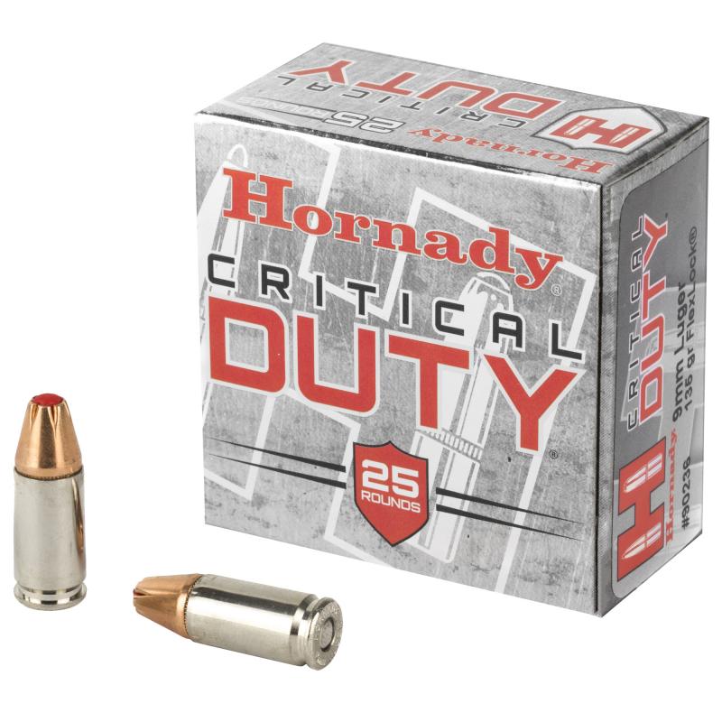 Critical Duty 9mm Luger 135 Grain FlexLock