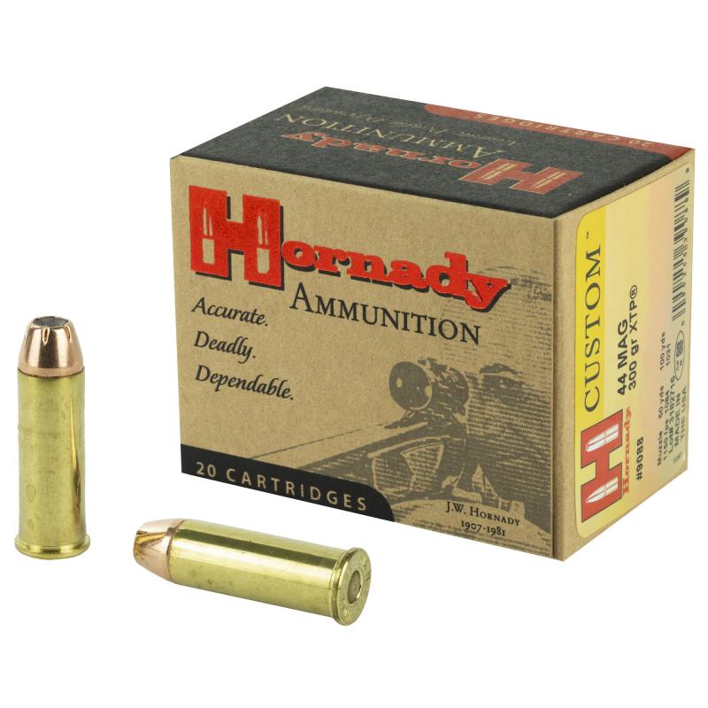Custom .44 Remington Magnum 300 Grain Jacketed Hollow Point XTP