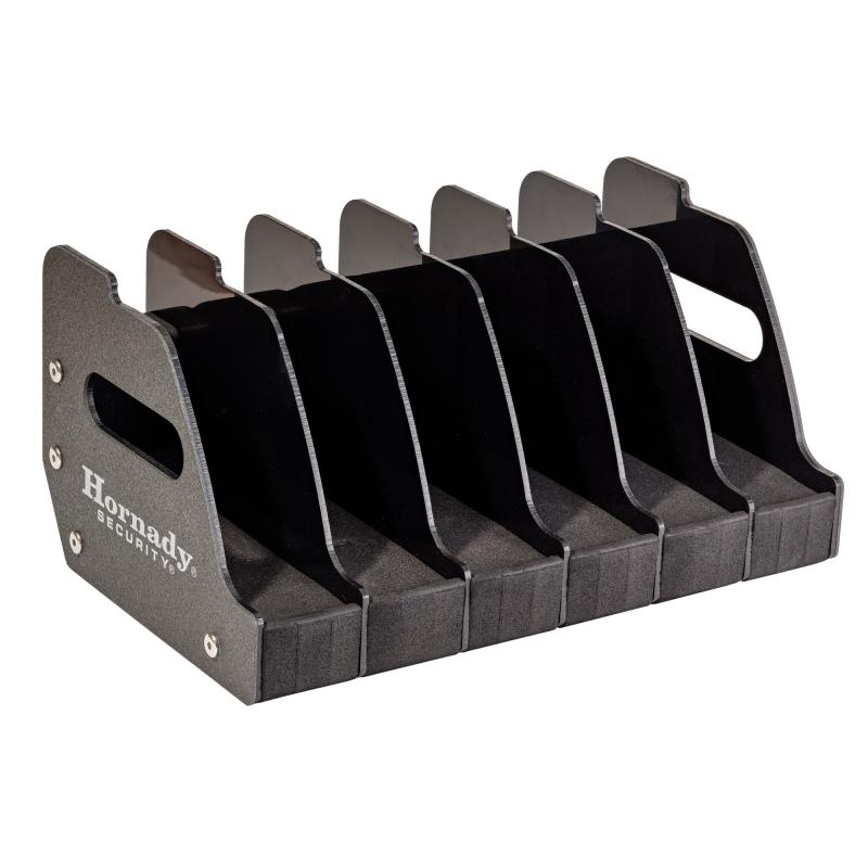 6 Gun Pistol Rack, Black 95832