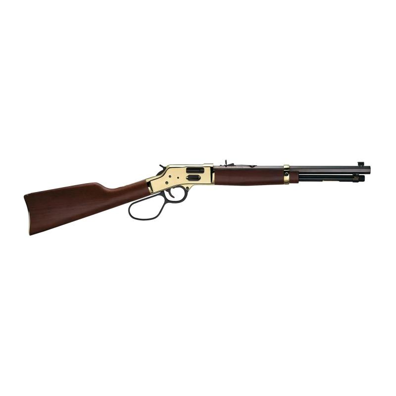Big Boy, Lever Action Rifle, 357 Magnum/38 Special, 20" Octagon Barrel, Brass Receiver, Large Loop Lever, Fully Adjustable Semi Buckhorn Sights, American Walnut Stock,10 Rounds H006GM