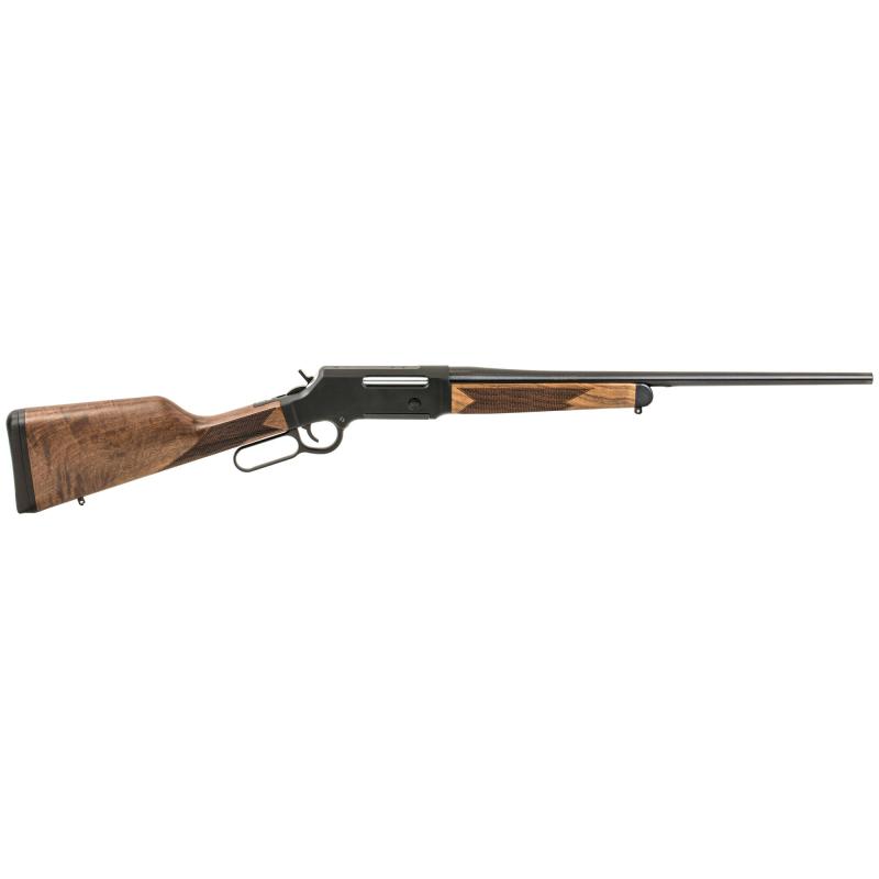 Long Range .243 Winchester 20 Inch Round Barrel Blue Finish No Sights Walnut Stock 4 Round