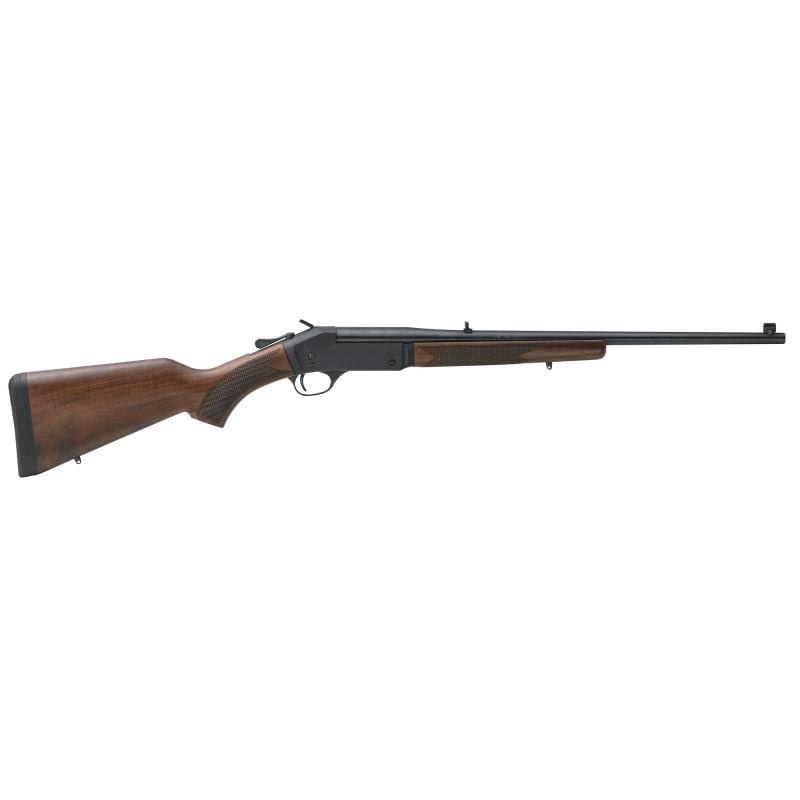 Single Shot Steel .243 Winchester 22 Inch Barrel Matte Finish Steel Frame Adjustable Sights Walnut Stock