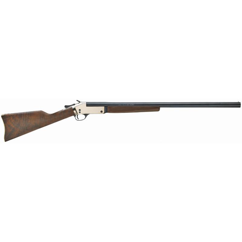 Single Shot Brass .410 Gauge 28 Inch Round Barrel Matte Black Finish Brass Bead Sight Walnut Stock