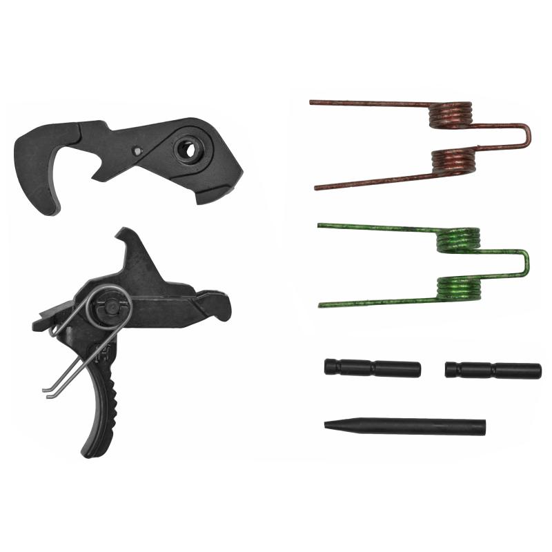 Enhanced Duty Trigger (EDT), Heavy Gunner, Trigger Assembly, Fits AR15/AR10, Medium 4.5 And 5.5 Lb Pulls, Black Finish EDTHG