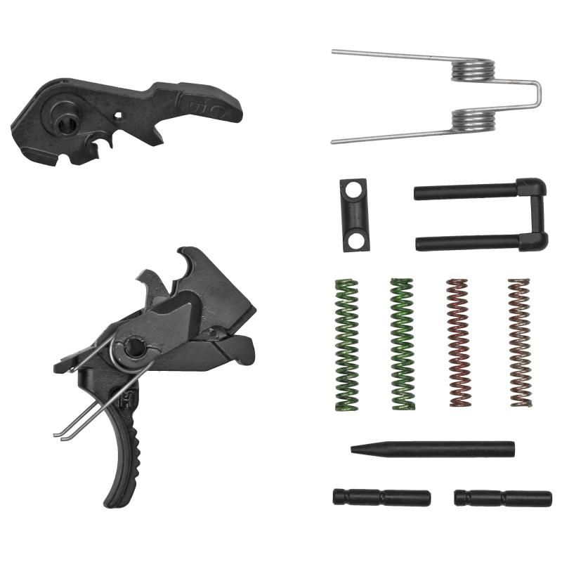 Hipertouch Elite, Trigger Assembly, Fits AR15/AR10, Hint Of Take-Up/Pre-Travel, Adjust Pull Weights Of 2.5 And 3.5 Lbs, Black Finish HPTE