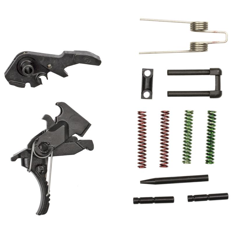 Hipertouch Genesis, Trigger Assembly, Fits AR15/AR10, MIL Take-Up/Pre-Travel, Adjust Pull Weights Of 2.5 And 3.5 Lbs, Black Finish HPTG