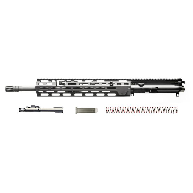 MR556 A4 Upper Receiver, 223 Remington/556NATO, 16.5" Barrel, Threaded 1/2X28, M-LOK Handguard, Anodized Finish, Black, Fits AR-15 Lower Receivers, Includes Bolt Carrier Group, Charging Handle, Buffer Weight and Buffer Spring 51000384