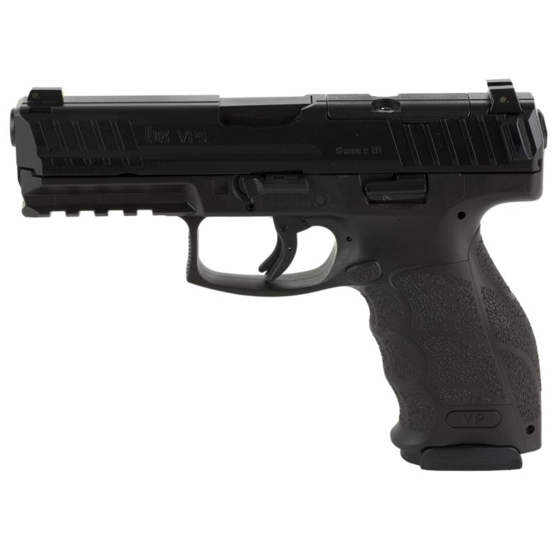 VP9-B OR | Striker Fired, Semi-automatic, Polymer Frame Pistol, Full Size, 9MM, 4.09" Barrel, Matte Finish, Black, 17 Rounds, Optics Ready Slide, Night Sights, 3 Magazines 81000733