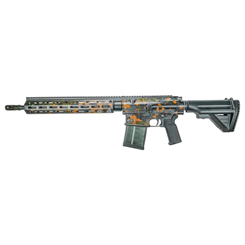 MR556, 75th Anniversary, Semi-automatic, AR, 223 Remington/556NATO, 16.5" Barrel, Cerakote Finish, Flecktarn Camo, 4 Magazines, 30 Rounds 81001001