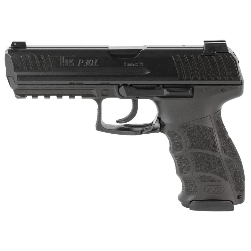 P30L, Semi-automatic, V1 LEM-DAO, Full Size, 9MM, 4.45" Barrel, Matte Finish, Black, Front Night Sight, 2 Magazines (1)-20 Rounds and (1)-17 Rounds 81001089
