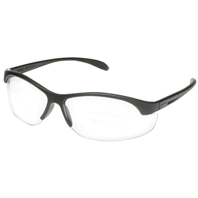 HL200 Anti-Fog Protective Eyewear Youth Size Clear Lens With Black Frame