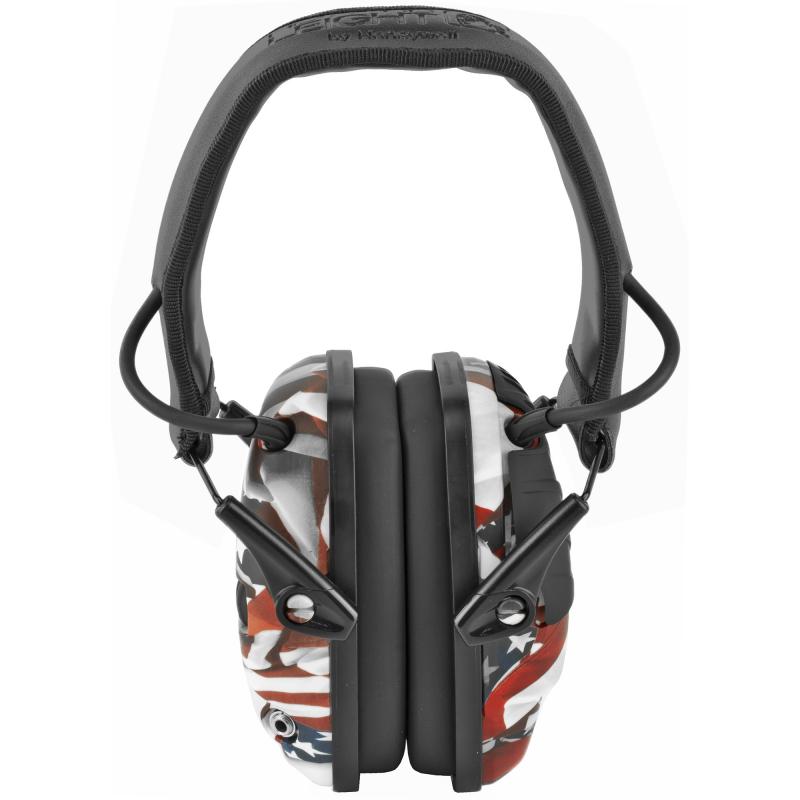 Impact Sport, Electronic Earmuff, Folding, One Nation One Flag Finish R-02530