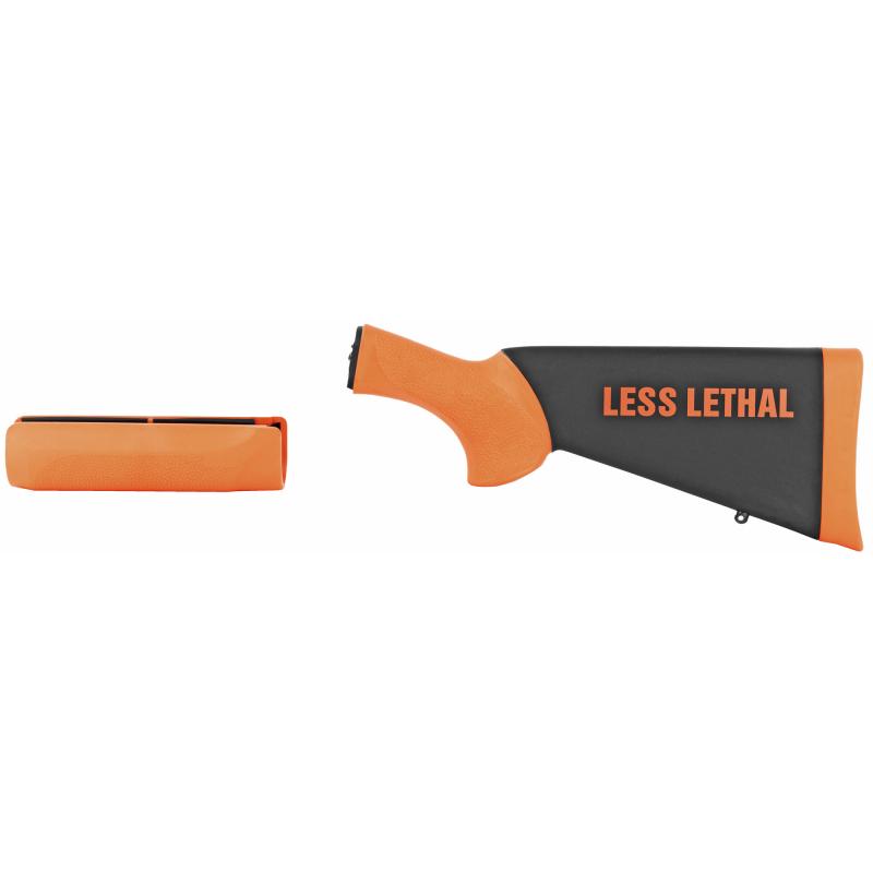 Overmolded Stock, Orange, For Less Lethal, Fits Remington 870 08742
