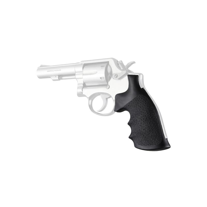Monogrip Rubber Grips S&W K & L  Frame Square Butt Black