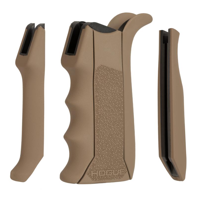 Modular Overmolded Rubber Grip, Fits AR-15, Matte Finish, Flat Dark Earth 13043