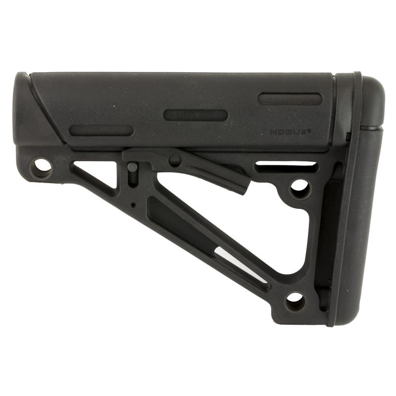 Stock, Fits Mil-Spec Buffer Tube Only, AR-15 6-Position Stock, Black Finish 15040
