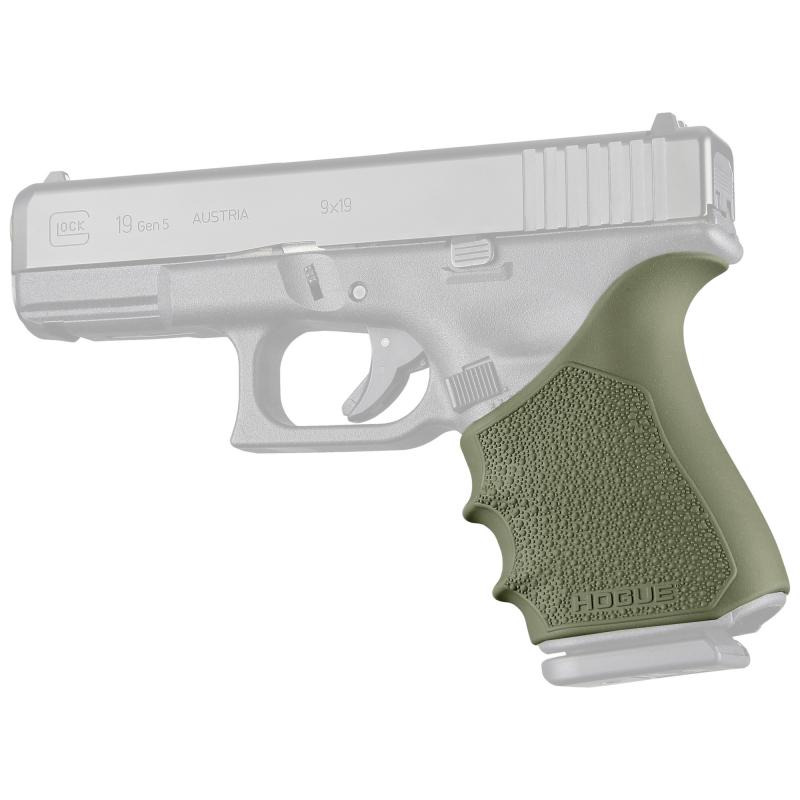 HandAll Beavertail Grip Sleeve, OD Green, Fits Glock 19, 23, 32, 38 Gen 1-2-5 17051