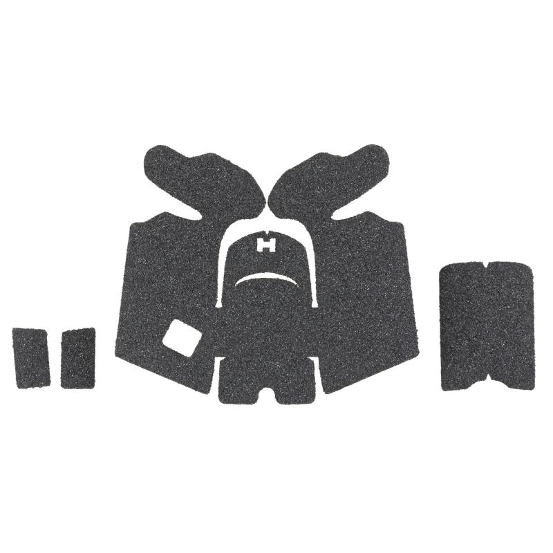 Wrapter Grit Adhesive Grip, Matte Finish, Black, For Glock 19/44 Generation 5 17279