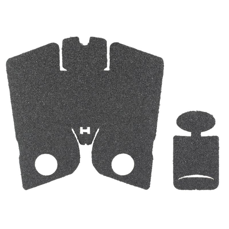 Wrapter Grit Adhesive Grip, Matte Finish, Black, For Sig Sauer P320 Full Size with X5 Grip Module 17689