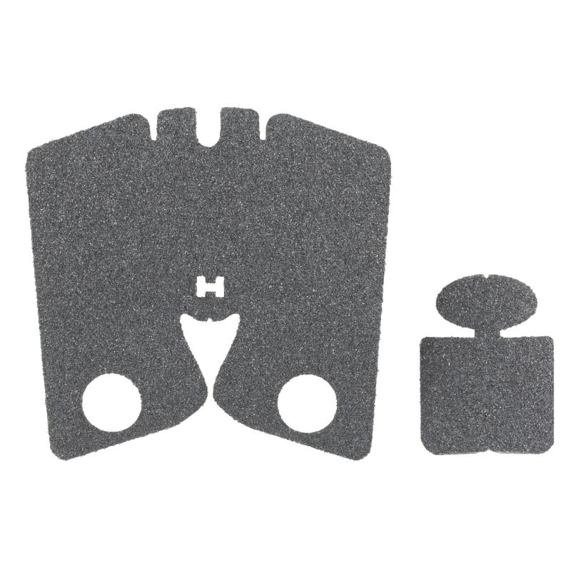 Wrapter Grit Adhesive Grip, Matte Finish, Black, For Sig Sauer P320 Compact with X5 Grip Module 17699