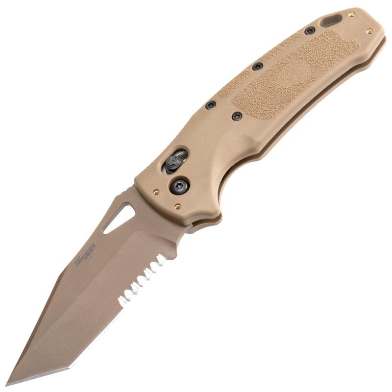 K320 M17, Folding Knife, Tanto Point, 3.5", PVD Coyote Tan Finish 36363