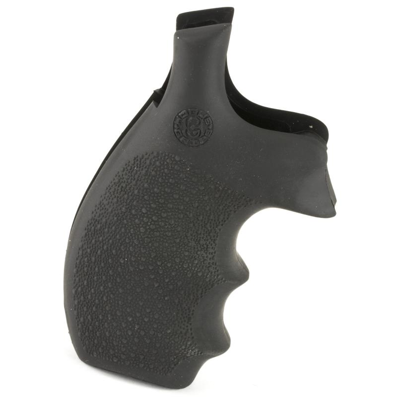 Monogrip Rubber Grips S&W K&L Frame Round Butt Bantam Black