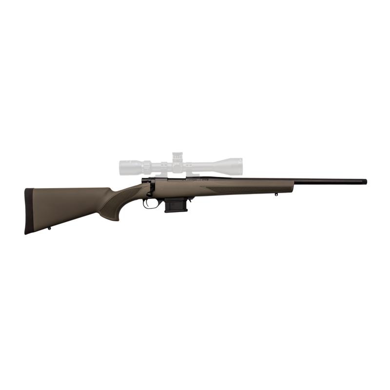 M1500 Mini Action, Bolt Action Rifle, 6MM ARC, 20" Threaded Barrel, Matte Finish, Green, Synthetic Furniture, 1 Magazine, 5 Rounds HMA60804G