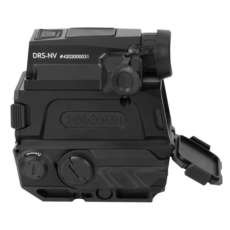 DRS NV, Red Dot Optic with Digital Night Vision Sight, 8X Digital Zoom, 2 MOA Dot with 65 MOA Circle, 1024x768 Resolution Digital Night Vision Sensor with up to 60FPS, 18350 Battery with USB-C Charging Port, Matte Finish, Black DRS-NV