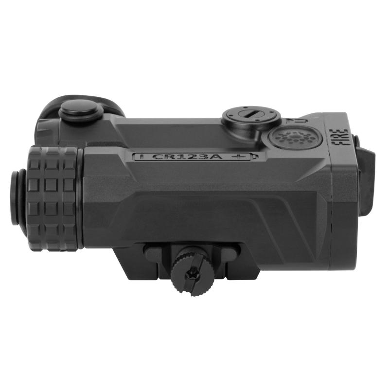 IRIS 2, Rifle Laser/Infrared System, Red/IR Laser, Fits Picatinny, Remote Activated Button, Anodized Finish, Black IRIS-RD2