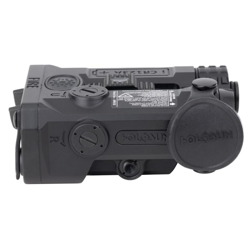 IRIS 3, Triple Function, Rifle Illuminator & Laser/Infrared System, Red/IR Laser, IR Illuminator, Fits Picatinny, Remote Dual Activated Button, Anodized Finish, Black IRIS-RD3