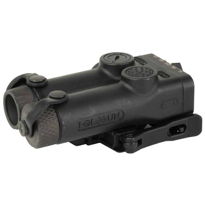 LE221, Green Laser w/IR, Fits 1913 Picatinny Rail, Matte Finish, Black, Includes Remote Switch LE221-GR-IR
