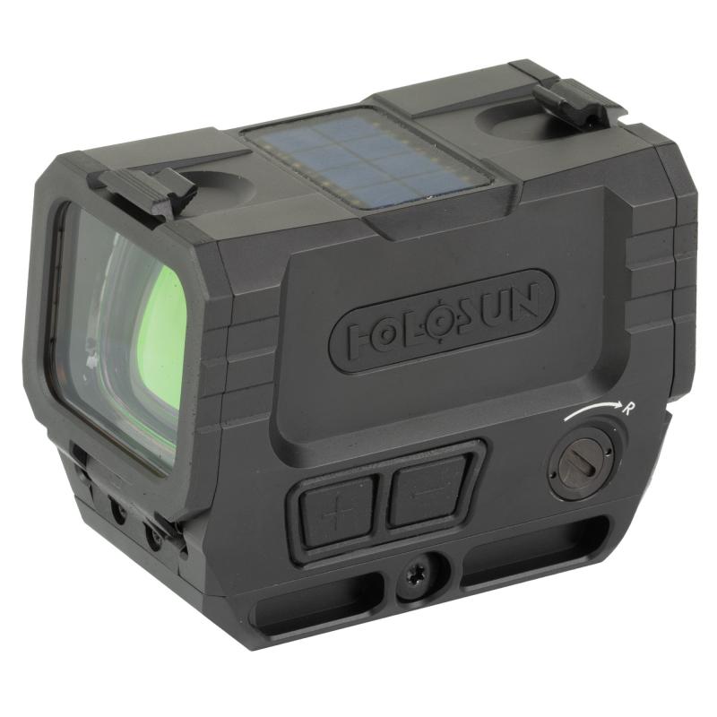 Ronin AEMS MAX, Red Dot, Non-Magnified, Multiple Reticle System (MRS), 32 MOA Circle with 2 MOA Dot, Shake Awake, Solar Failsafe, Anodized Finish, Black RONIN-AEMS-MAX-RD