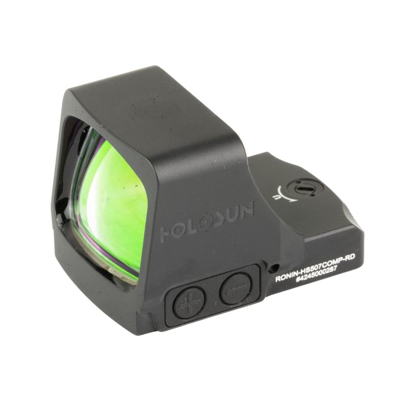 Ronin 507 COMP, Red Dot, Non-Magnified, Multi-Reticle System (MRS), 32 MOA Circle and 2 MOA Dot, Anodized, Black RONIN-HS507COMP-RD