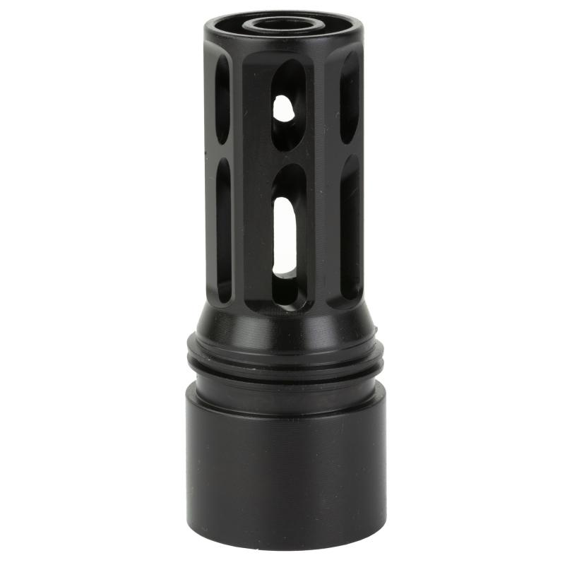 Flash Hider-QD, 7.62MM, Black, M26X1.5 LH, Fits HuxWrx/OSS Suppressors 1912