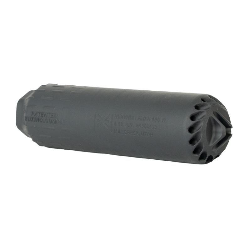 Flow 556 Ti Suppressor | 6.8" Long, 556NATO, 1/2x28 Flash Hider, C-Series Cerakote Finish, Black, Grade 5 Titanium 3292