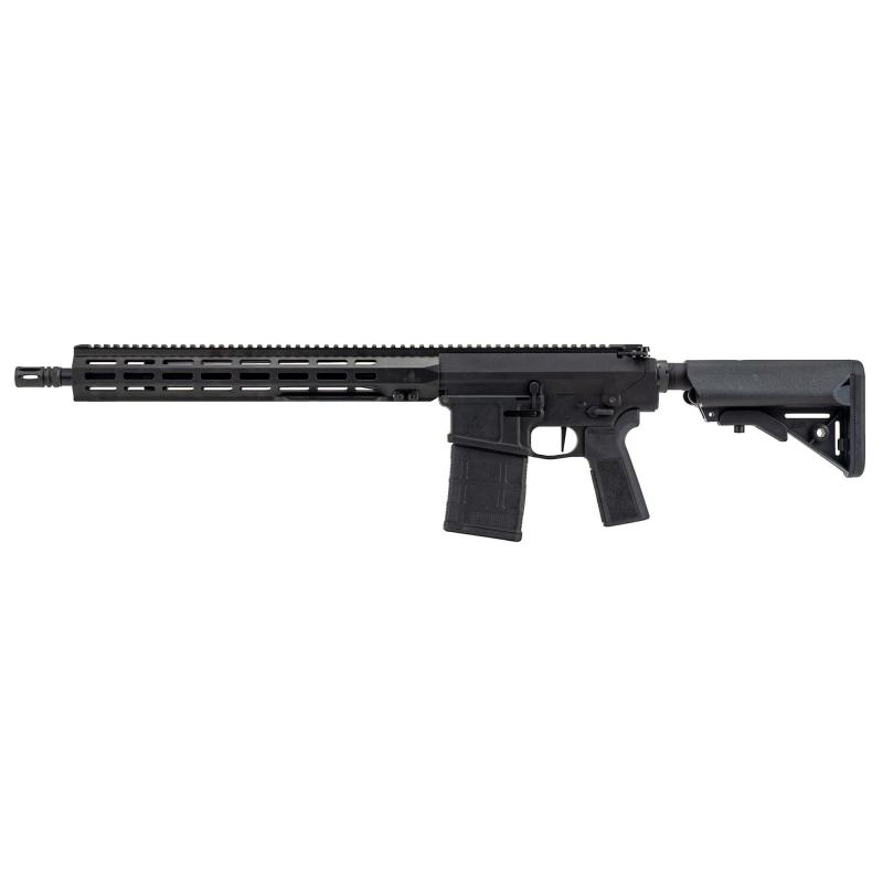 Zion-25 Carbine, Semi-automatic Rifle, AR, 308 Winchester/762NATO, 16" Barrel, Threaded 5/8X24, Intermediate Length Gas System, Anodized Finish, Black, 15" M-LOK Handguard, B5 Systems Grip and Stock, Timney 2-Stage Trigger, 20 Rounds, 1 Magpul PMAG Magaz