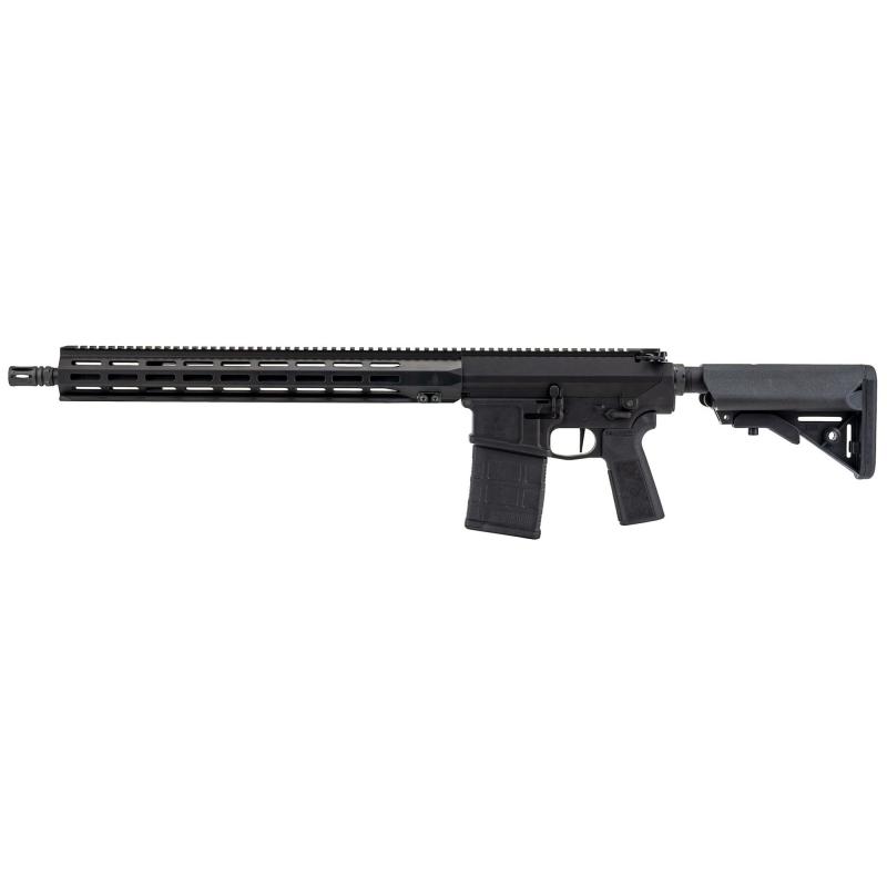 Zion-25 DMR, Semi-automatic Rifle, AR, 308 Winchester/762NATO, 18" Barrel, Threaded 5/8X24, Rifle Length Gas System, Anodized Finish, Black, 17" M-LOK Handguard, B5 Systems Grip and Stock, Timney 2-Stage Trigger, 20 Rounds, 1 Magpul PMAG Magazine Z25DMR1