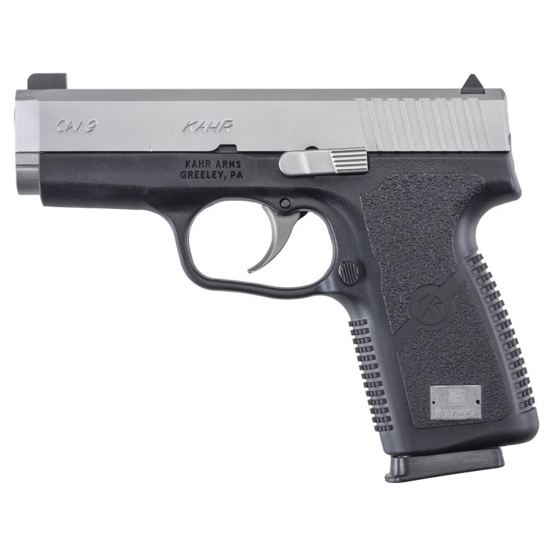 CW9, Striker Fired, Semi-automatic, Polymer Frame Pistol, Compact, Black, 9MM, 3.5" Barrel, Matte Finish, Stainless Steel, Front Night Sight, Fixed Rear Sight, 7 Rounds, 1 Magazine CW90G93N