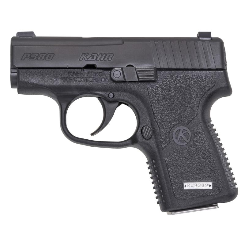 P380 .380 ACP 2.5 Inch Barrel Matte Blackened Stainless Slide Tritium Night Sights 6 Round