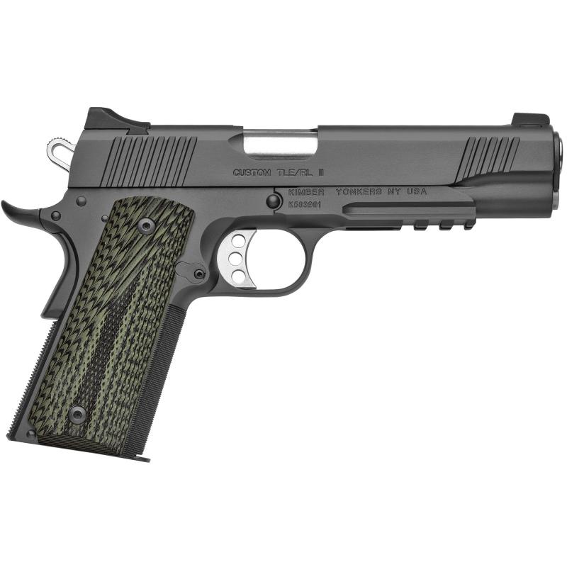 Custom TLE/RL™ II | 45 ACP, 5" Barrel, 8rd Magazine, Railed Dust Cover