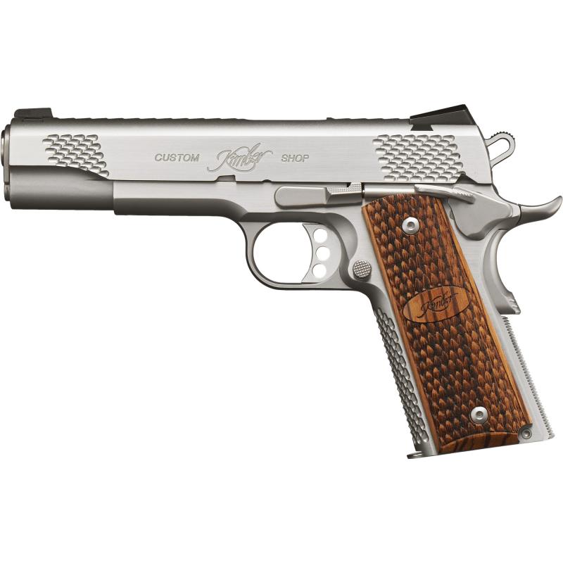 Stainless Raptor™ II | 10mm, 5" Barrel, Ambi Safety, 8rd Magazine